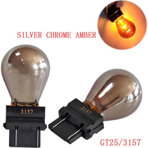 1PC Chrome Plated Mirror Invisible Light 3156 1176 1157 S25 12V 5W/21W BAY15D BA15D BAZ15D BAU15S Car LED Brake Turn Singal Bulb