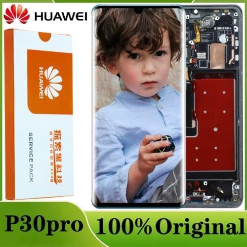 100% Original 6.47" Display Replacement for Huawei P30 Pro LCD Touch Screen Digitizer Assembly VOG-L29 VOG-L09 with Service pack