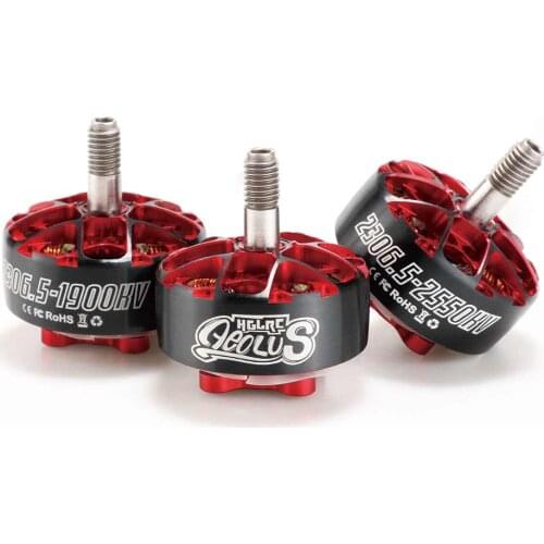 4PCS HGLRC Aeolus 2306.5 2550KV 4S 1900KV 6S FPV Brushless Motor for RC FPV Racing Freestyle Long Range 4S 6S Drones
