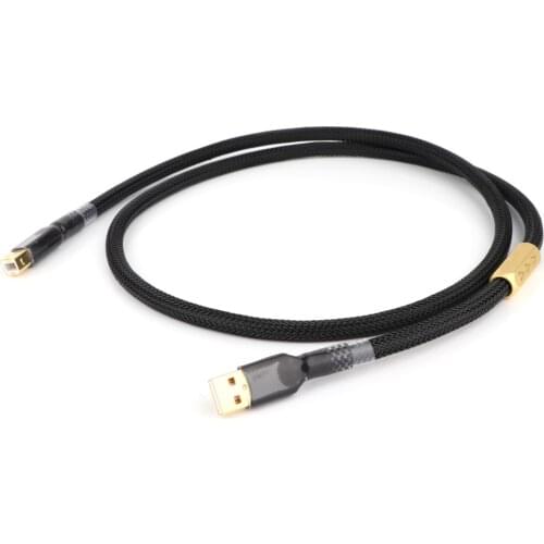 5N OCC pure copper ,DAC USB 2.0 cable Sound decoders, Data wire With Gold plated USB plug