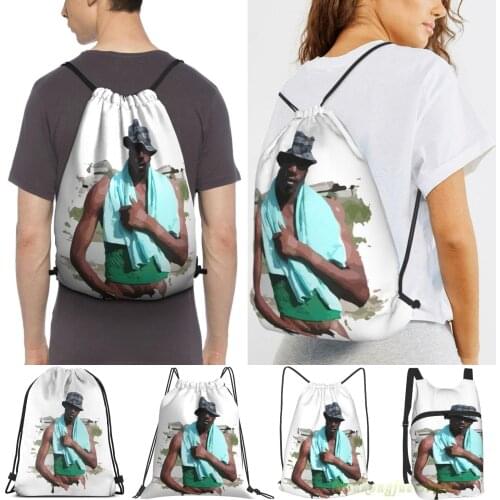 Moreno Negro Whatsapp Mandingo Men Outdoor Travel Gym Bag Waterproof Drawstring Backpack Women Fitness Swimming Bag