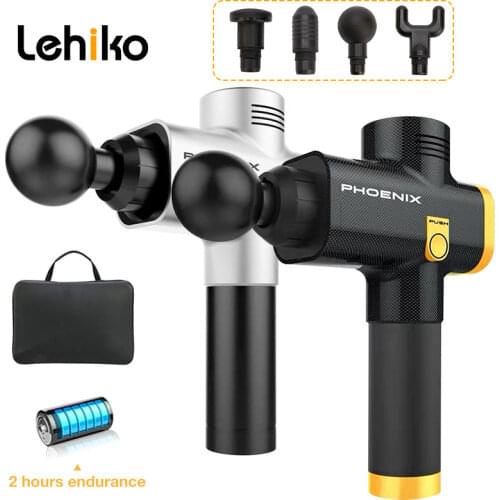 Phoenix A2 muscle massage gun high frequency Electric body massager Clear Lactic acid portable bag after exercise