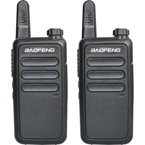 2pcs/set walkie talkie Baofeng BF-R5 Mini USB Charge 5W UHF 400-470MHz Ham CB Portable Radio Set BFR5 BF-C9 two-way radio