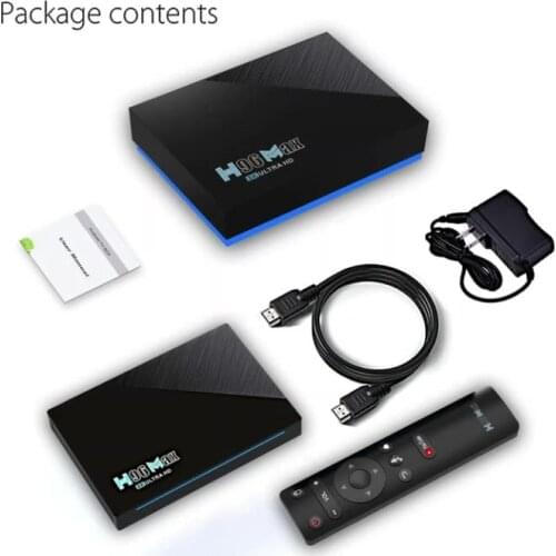 RAM 4GB 8GB ROM 32G 64G Max Smart TV BOX Android 11 Quad Core RK3566 Dual Frequency 2.4GHz WiFi 5G TV Box wtih Remote Control