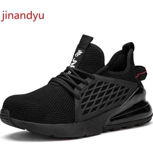 Dropshipping Work Safety Boot Men Safety Shoes Puncture-Proof Work Sneakers Indestructible Work Shoes Steel Toe Industrial Shoes
