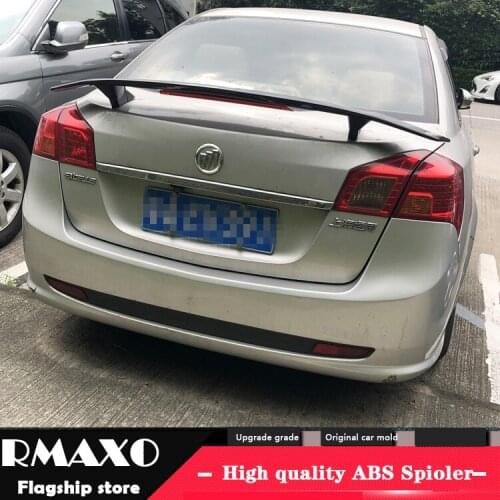 For Excelle Spoiler 2006-2019 Buick Excelle TF High Quality Spoiler ABS Material Car Rear Wing Primer Color Rear Spoiler