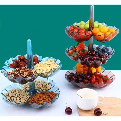Creative Multi-layer Fruit Tray Snack Candy Paste Home Storage Organizer