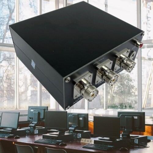 QRM Eliminator X-Phase 1MHz to 30MHz HF Bands SO-239 Connectors with Shell Case