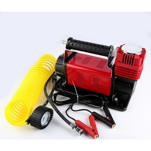 High-power off-road vehicle car air pump metal portable 12V 45A car tire car air pump