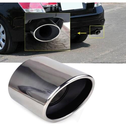 High Quality Stainless Steel Exhaust Tip Tail Pipe Muffler For Honda Accord 2008-2012 Car Exhaust Mufflers