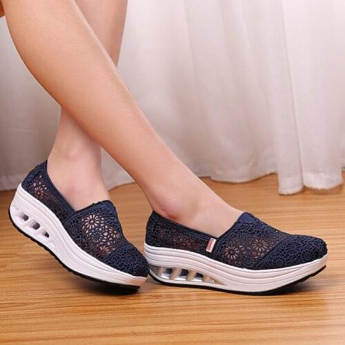 MWY Fashion Lace Flat Shoes Women Breathable Platform Sneakers Loafers Women Outdoor Casual Shoes Zapatillas De Deporte