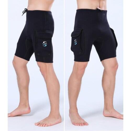 Women Men Wetsuit Shorts Swimming Pants Jammers 3mm Neoprene Diving Wet Suit Trunks for Scuba Diving Spearfishing Surfing