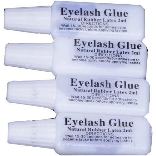 2ml Professional Eyelash Glue White Waterproof Eyelash Glue False Eyelashes Makeup Fake Lash Glue Lashes Cosmetic Tools