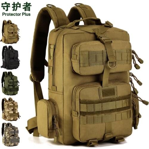 30L Patrol Backpack Outdoor Shoulder Bag Mountaineering Bag Travel Riding Bag Military Fans Backpack A2677