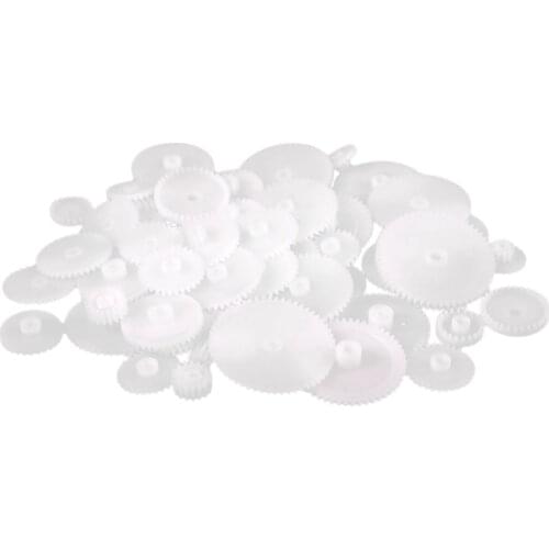 58 styles Plastic Gears Cog Wheels All The Module 0.5 Robot Parts DIY Necessary