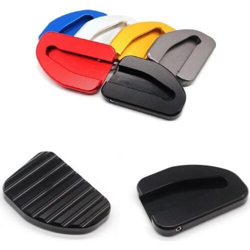 Motorcycle accessories aluminum alloy side foot support frame side bracket extension pad suitable for Honda F6B F6 B 2013-2017