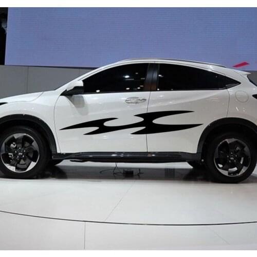 Car Decals Racing Stripes 70'' for VEZEL CRZ Vinyl Motor Side Door stickers ZC623