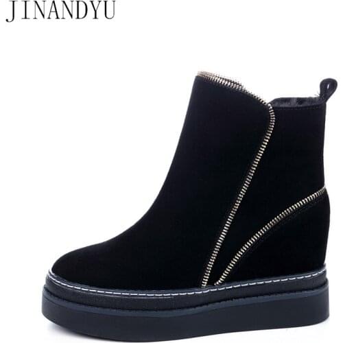 Женские зимние сапоги JINANDYU China At AliExpress