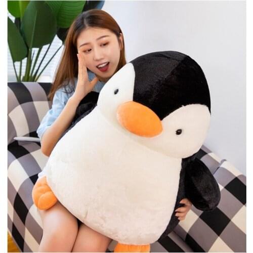 2020 New Kawaii Animal Penguin Plush Toy Big Fat Soft Animals Doll Penguins Pillow for Girl Baby Gift Decoration 24inch 60cm