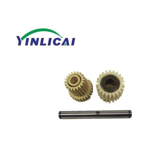1Set Original Fuser Drive Gear Kit A03U808600 A03U809311 Shaft A03U725800 For Konica Minolta Bizhub C6500 C5500 C5501 C6000