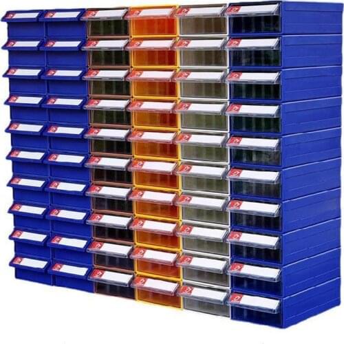 4pcs/lot plastic transparent parts drawer cabinet combined component tool box for lego and electronic components small parts