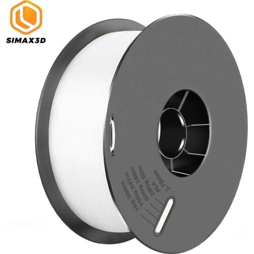SIMAX3D 1.75mm PLA filament consumables 3D printer parts extruded plastic White mpressora with all biodegradable resin wholesale