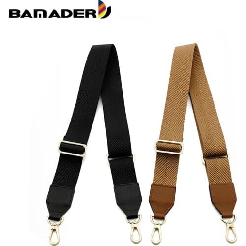 BAMADER Bag Strap For Handbags Fashion Canvas Adjustable Shoulder Bag Strap Crossbody Messenger Woman Bag Belt Strap Accessories