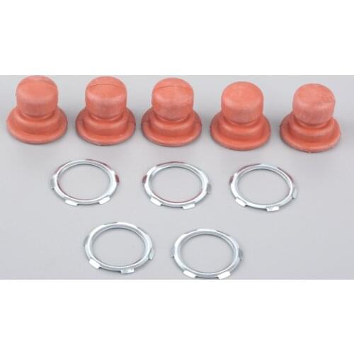 10pcs/lot Rubber Carburetor Oil Cup/Bulb with Gasket For Tecumseh Primer Engines 36045 36045A Vector Carburetors Chainsaws Parts