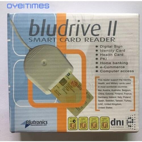 OYEITIMES Bludrive II Smart Card Reader SIM Card Reader USB Reader Use For Blank SIM Cards SIM Card Reader Writer Free Shipping