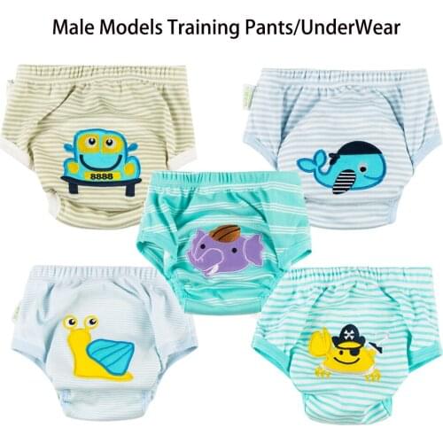 11/11 Promotion Baby Diaper Pants Cotton Children Panty baby boy panties Underpants Newborn For Boys toddler Male Underwear 0-3T