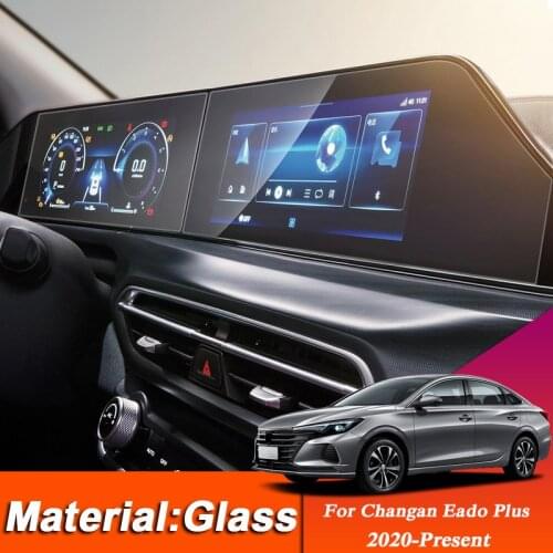Car Styling GPS Navigation Screen Protective Film For Changan Eado Plus 2020-PresentDashboard Display Screen Sticker Accessories
