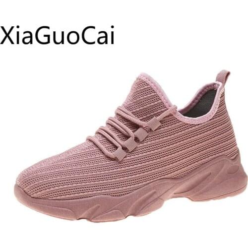 High Quality Women Casual Shoes Spring and Summer New Breathable Ladies Sneakers Mesh Female Flat Shoes