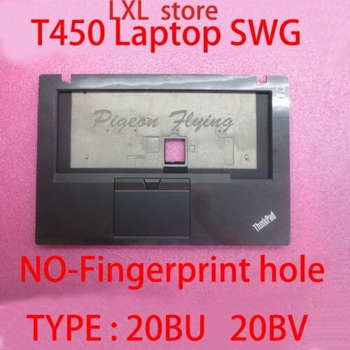 00HN552 For Thinkpad T450 laptop SWG 20BU 20BV no-Fingerprint hole C cover with touchpad AM0TF000300 100% ok