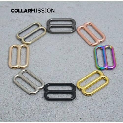 100pcs/lot DIY dog collar For 25mm Webbing high quality plated metal adjustable buckle straps bags belts DIY accessory 8 colours