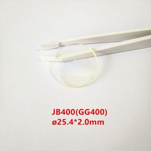 25.4 * 2.0mm 400Nm Golden Yellow Optical Glass Jb400 Gg400 Filter