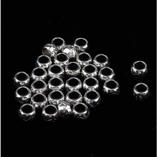 30 Pieces Hair Braid DIY Dread Dreadlock Beads Braids Cuffs Beard Clip Sets Hair Style Accessories