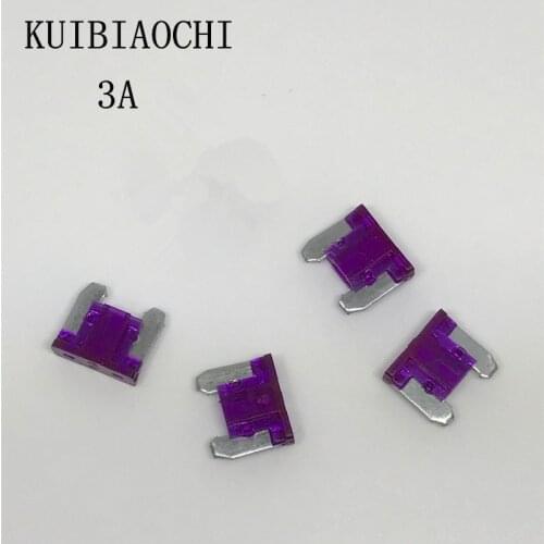50pcs/lot Micro car fuse 3A Micro Automotive Fuses 3A