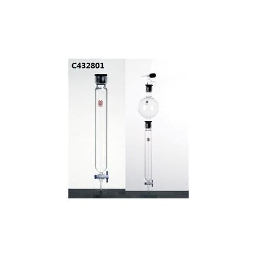 C432801) Chromatography column, With internal thread, Column O.D.:80mm, Effective Length:203mm