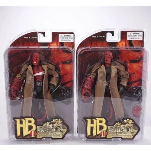 MEZCO Hellboy 7 Inch PVC Full Set Action Figure Collectible Model Toy For Collection In Stock