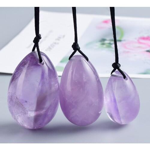 Crystal Vulva Yoni Egg Massage Handball Kegel Female Pelvic Floor Muscle Exercise Vaginal Tightening Ball Postpartum Recovery