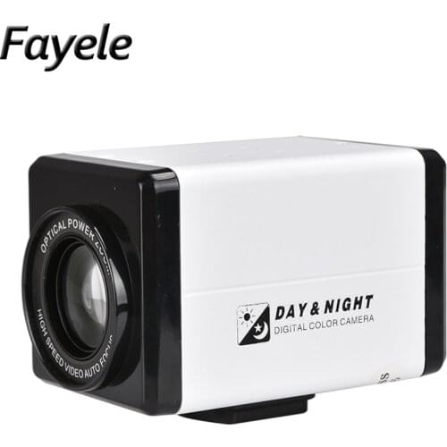 CCTV Security AHD 1080P BOX Camera 4in1 TVI CVI CVBS Analog 1200TVL Color Video Camera Surveillance 30X Zoom RS485 DC12V