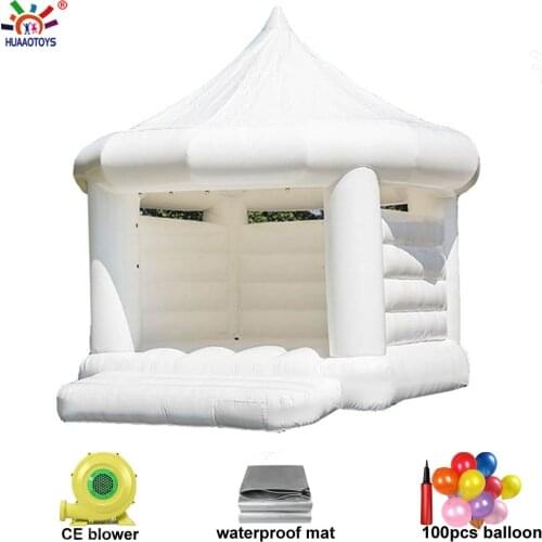 Inflatable castle hopping bed indoor and outdoor small naughty castle inflatable castle childrens playground trampoline