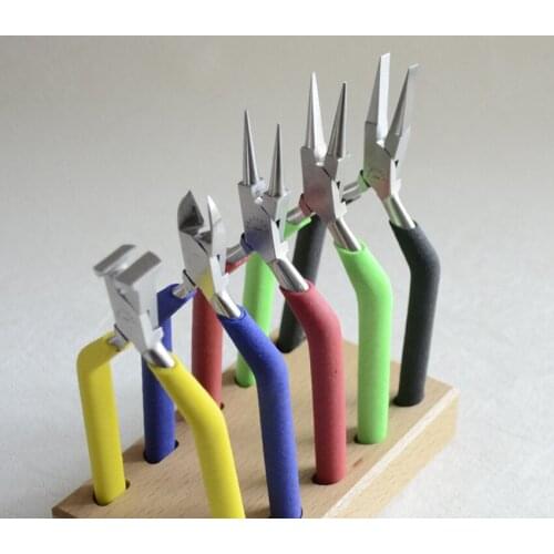 MSA11.856 Round and semicircular flat top cutting diagonal nose pliers for watch tools and Repair the watch