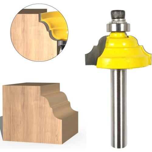 CNC Tool Carbide Router Bit Set Woodworking Cutter Wood Milling Cutter 1/4 Shank for Household Wooden Accessories