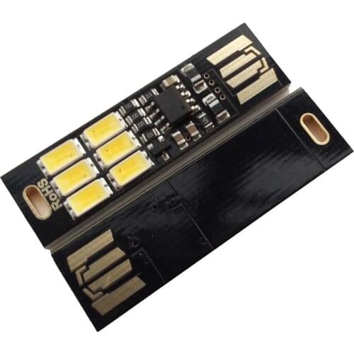 1 Piece Touch Control Stepless Dimming Night Light Lighting For PC Laptop computer Portable 5V USB Led LIGHT Power bank Lamp