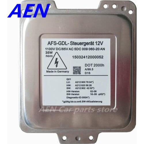 New D1S Xenon HID Headlight Ballast Module For OEM H-ella AFS-GDL 5DC009060-20 W212 C207 A207 E250 E350 E200 A2129007804