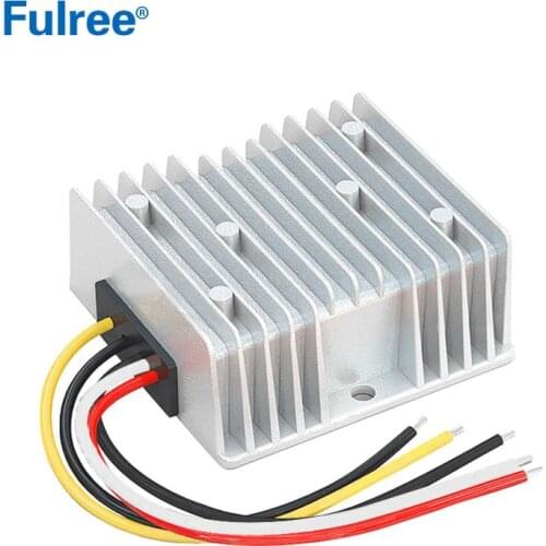 24V 36V 48V 60V 72V to 5V Step Down Power Converter 30-90V to 5V 5A 10A 20A 100W DC DC Buck Converter ACC Enable Control Cable