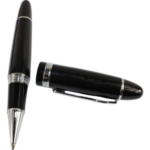 Jinhao 159 Roller Ball Pen Vivid Black Chinese Traditional Laquer Painting Stylus Pen Point Round Tip School Office Stationery