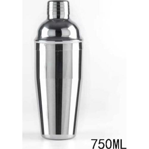750 ml fine stainless steel cocktail shaker three-stage shaker