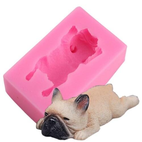 Animal Cartoon Silicone Mold Soap Cake Decoration Tool Chocolate Polymer Clay Mold Mujiang Baking Mold